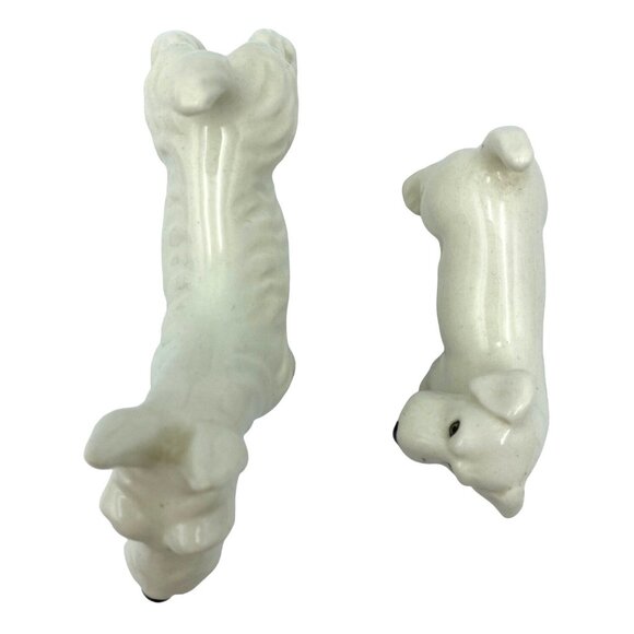 W.R. Midwinter Ltd. Burslem England Staffordshire Post-1950 Ceramic Terrier Figu - Picture 10 of 12